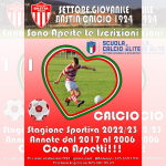 Iscrizioni Settore Giovanile Stagione 2022-23