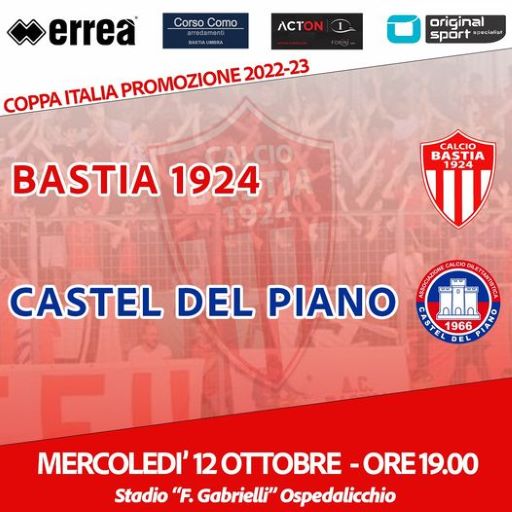 COPPA ITALIA Bastia vs Castel del Piano